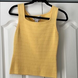 Gold yellow Tank Top